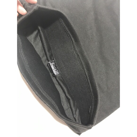 Fredricks of Hollywood Mini Skirt Sequin panel Size Small Gold Black Pull On - Picture 4 of 4